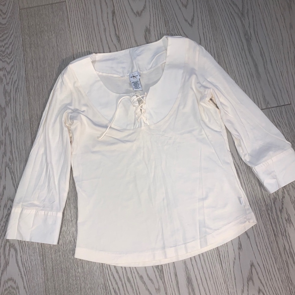 CK quarter sleeve shirt